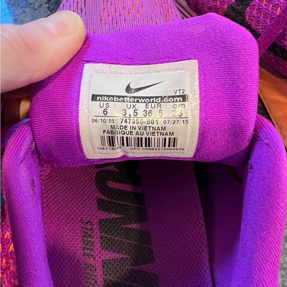 Purple Nike lunar glide 7 - Picture 5 of 6